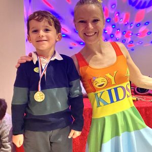 Joy 4 Kids' rainbow disco party